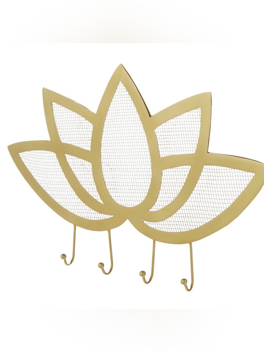 Golden Lotus Jewelry Hanger